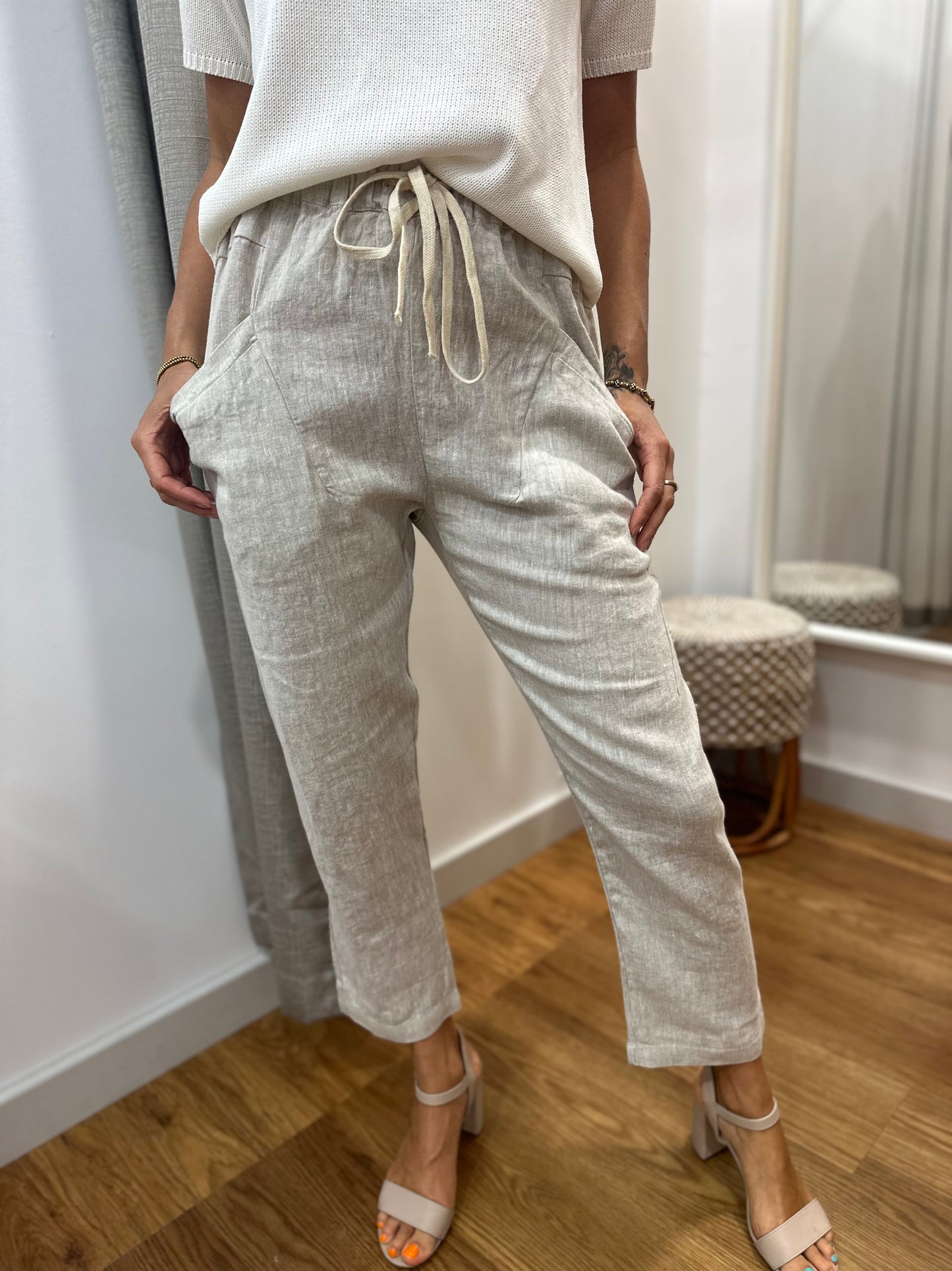Luxe Linen Pants by Artikle Clothing