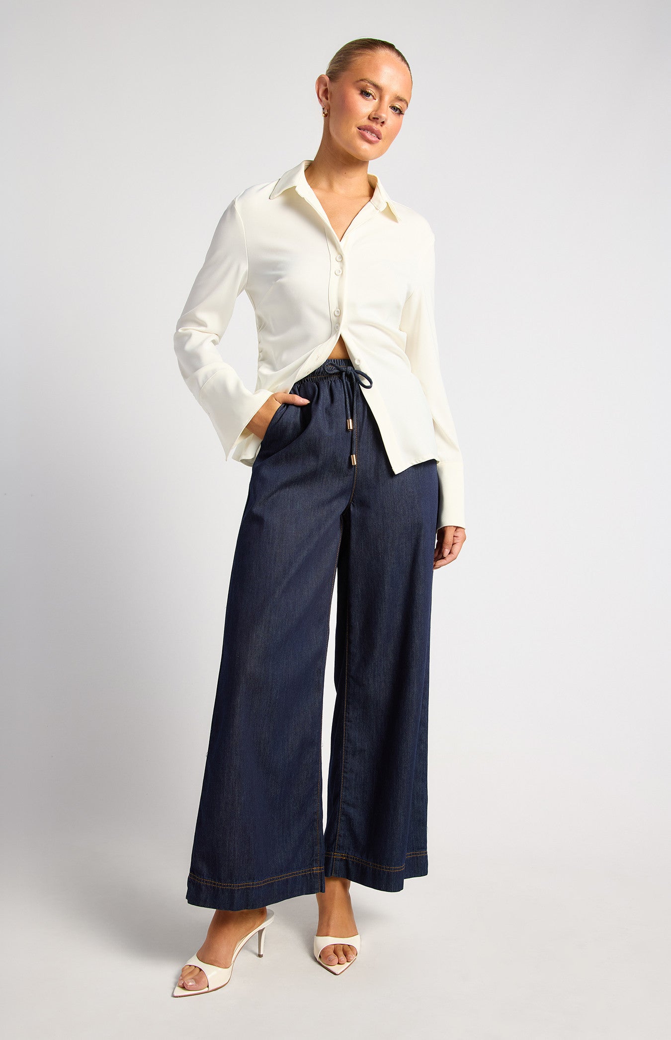 Relaxed Denim Pant by Artikle Clothing