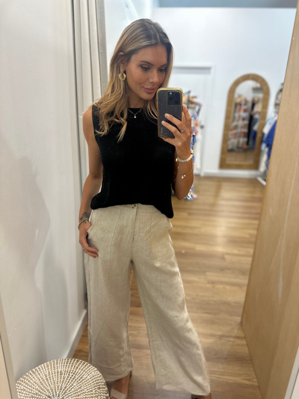Jude Linen Pant - Little Lies by Artikle Clothing