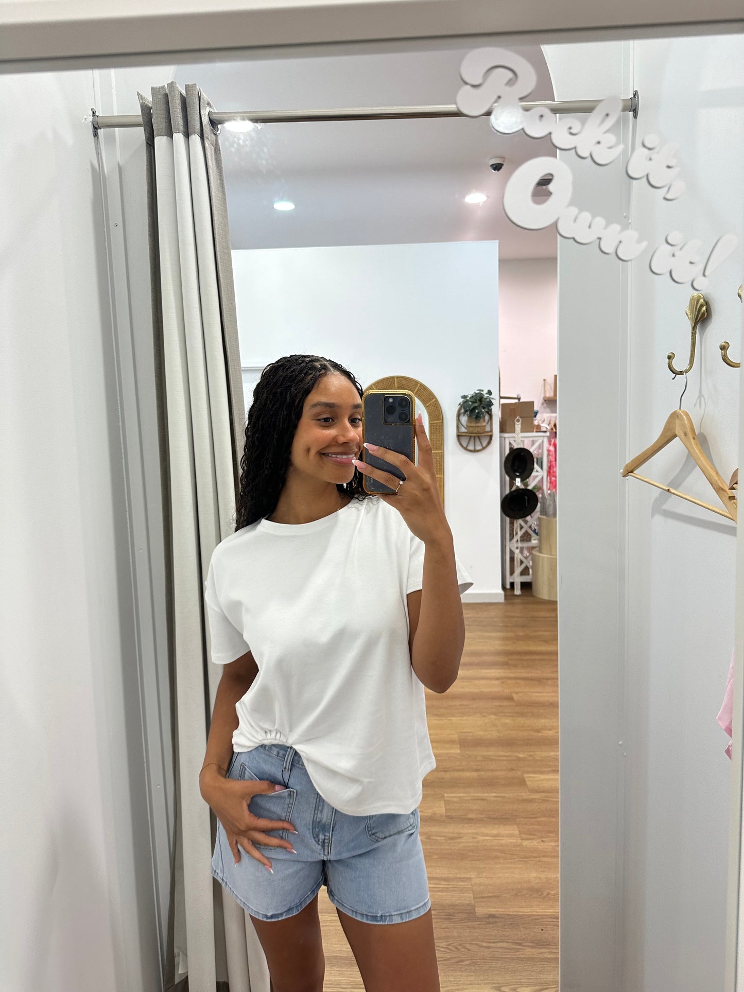 Tuck Tee - White by Artikle Clothing