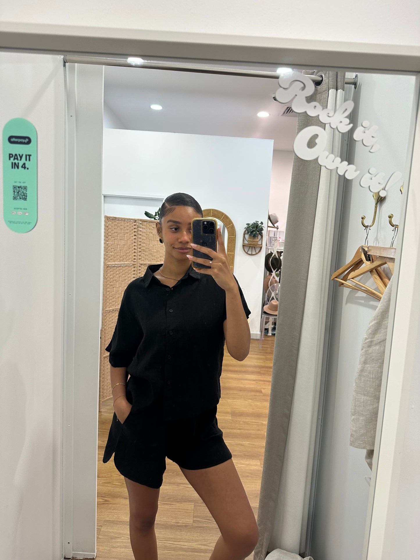 Little Lies Bronte Shorts - Black