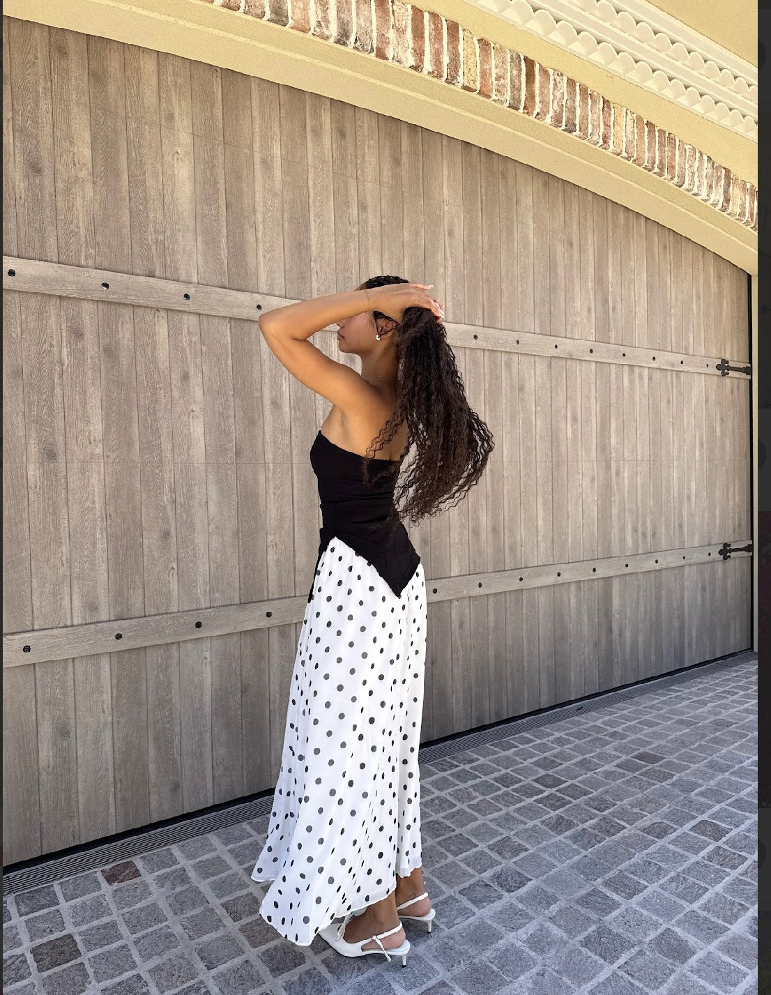 Mea Spot Maxi Skirt