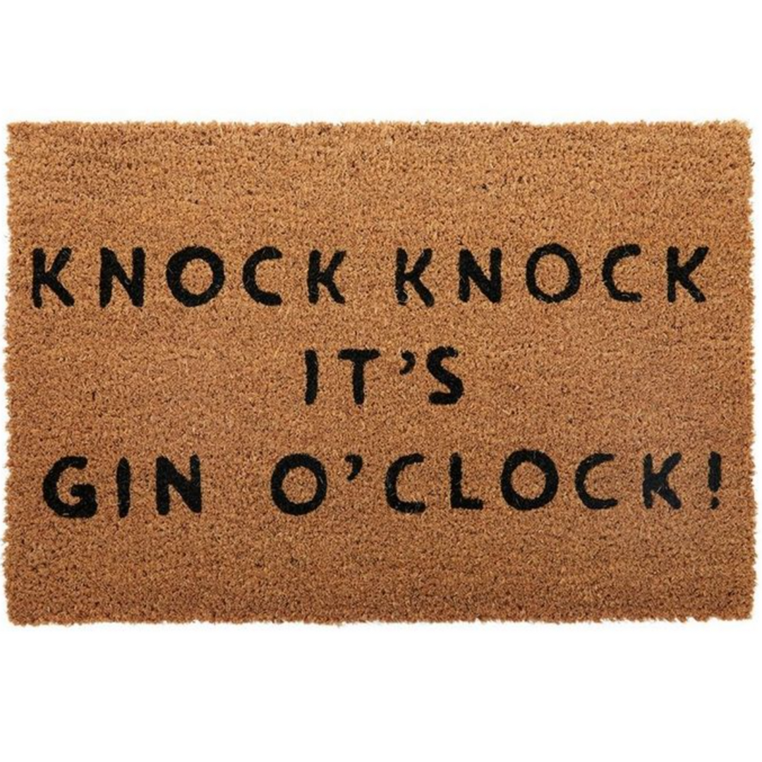 Gin O’Clock Door Mat