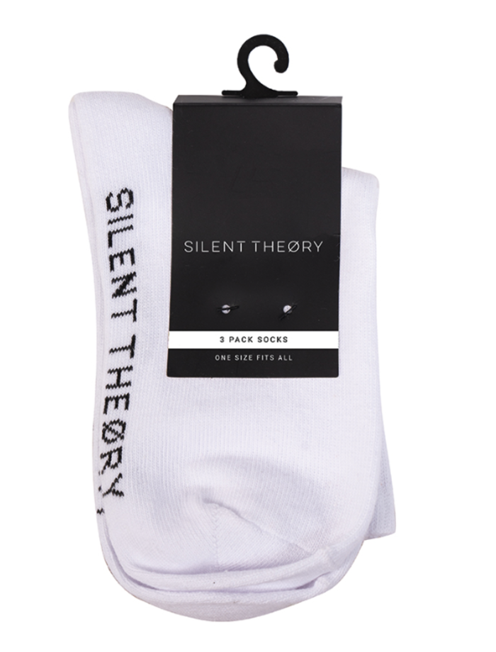 Silent Theory Crew Socks 3 Pack
