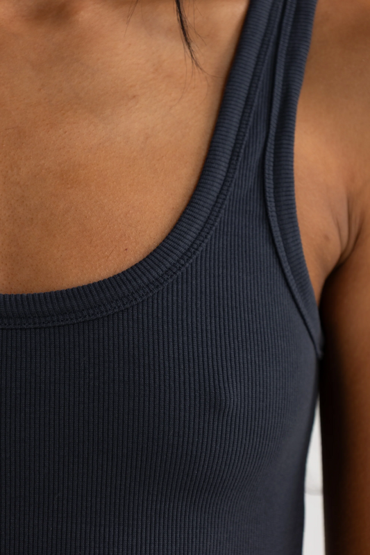 Sunday Scoop Tank - Navy by Artikle Clothing