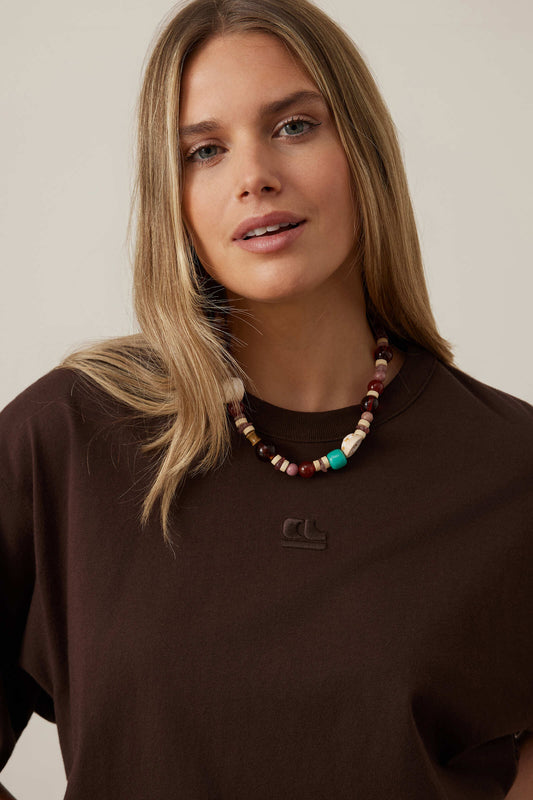 Ceres Life Phoebe Premium Tee - Chocolate