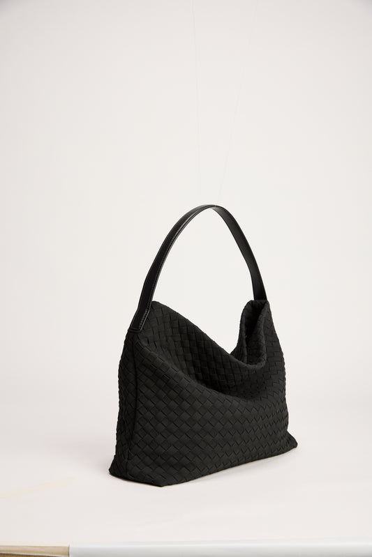 Vegan Woven Bag - Black by Artikle Clothing