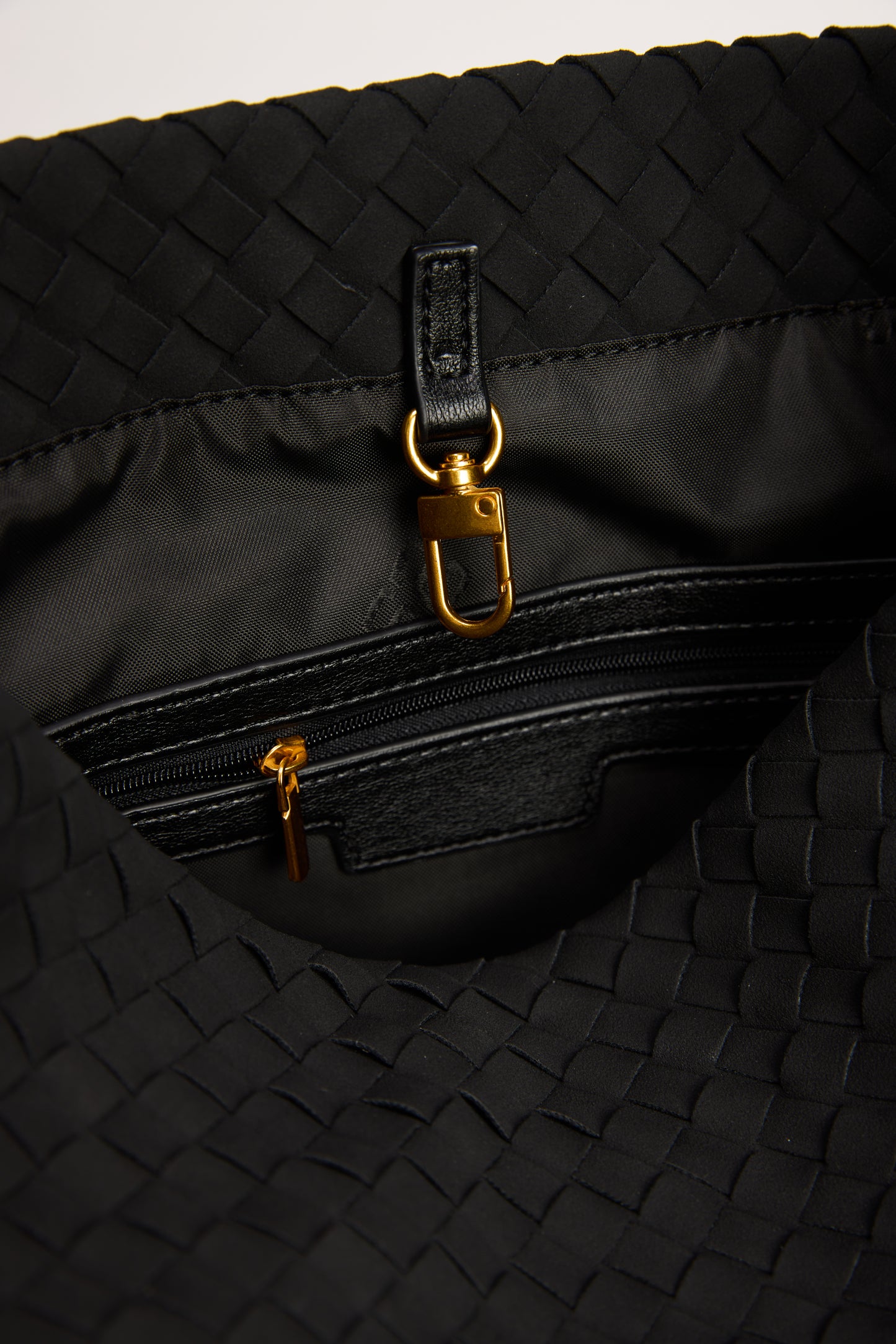 Vegan Woven Bag - Black by Artikle Clothing
