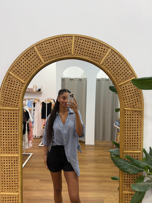 Beach Shirt - Ocean Blue