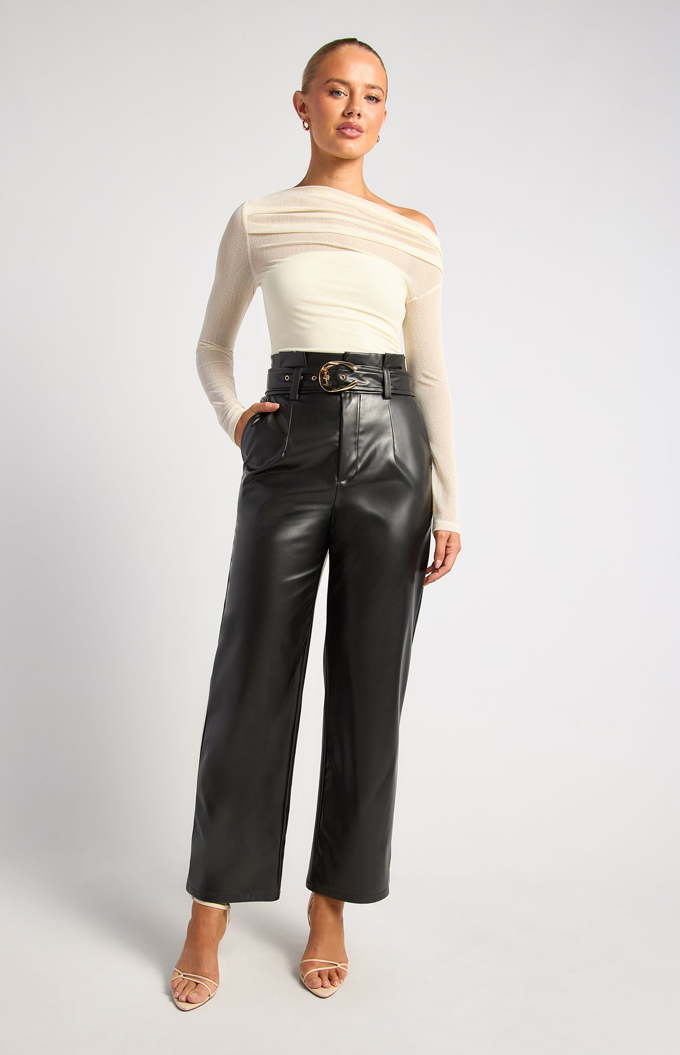 PU Pant - Black by Artikle Clothing