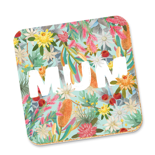 Mum Corky Coaster