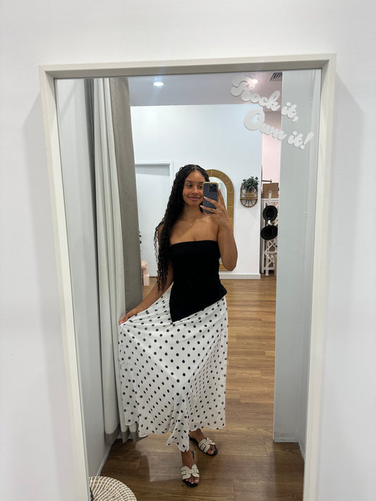 Mea Spot Maxi Skirt