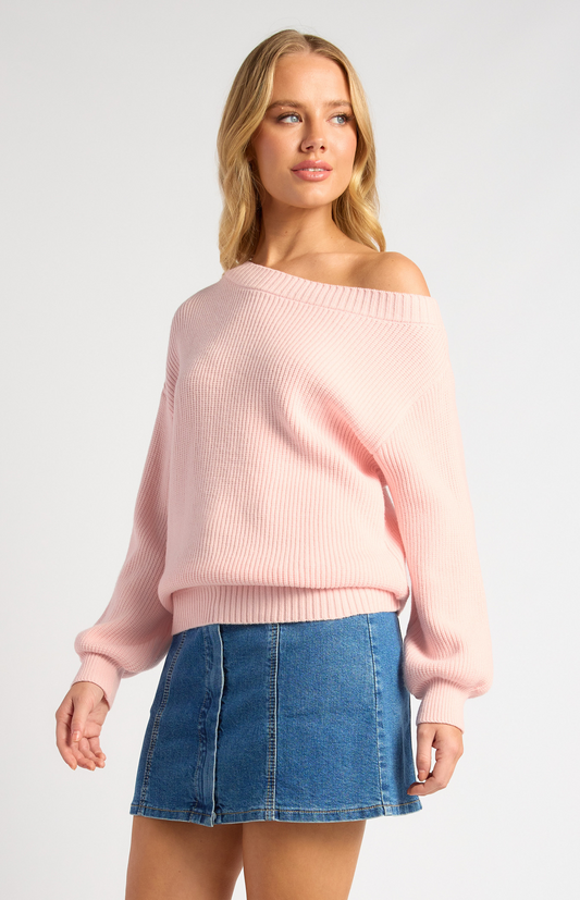 Selena Knit - Pale Pink