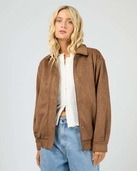 Kira Bomber Tan - All About Eve by Artikle Clothing