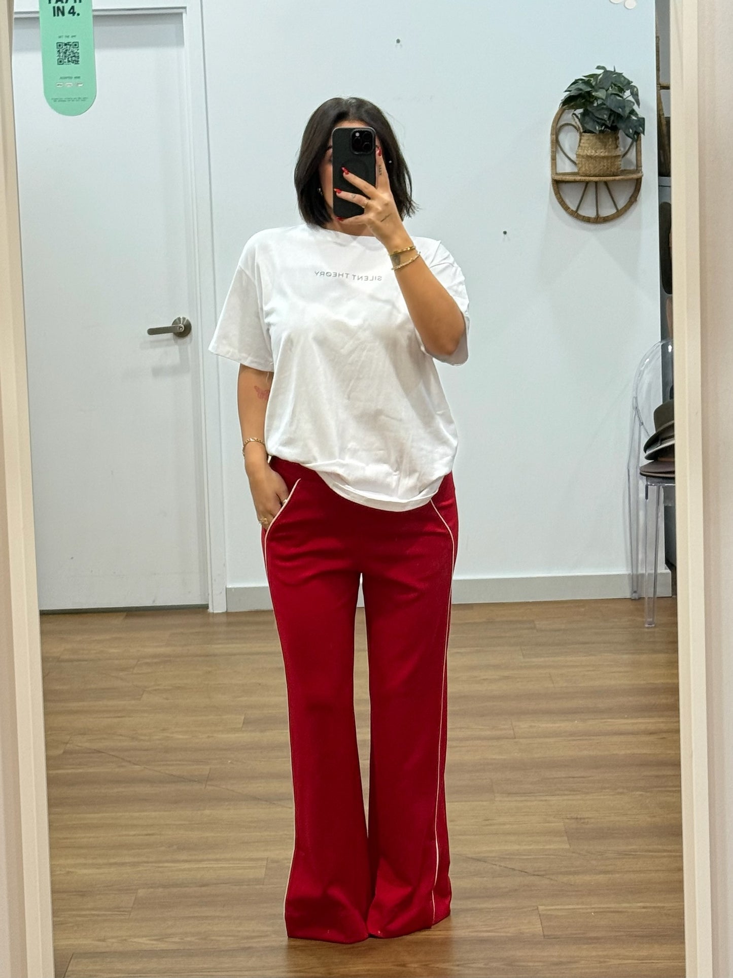 Revolve Pant - Red