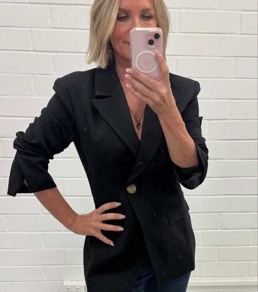 Sloane Blazer - Peach & Parla by Artikle Clothing