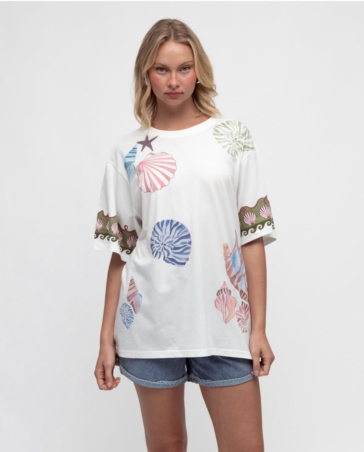 Shell Tee by Paperheart