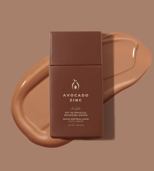 SPF Physical Bronzing Drops - Avocado Zinc
