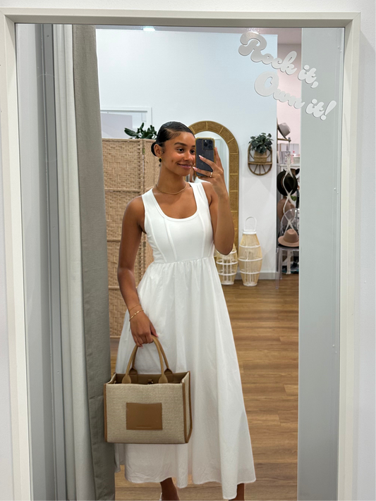 Harmony Maxi Dress - White