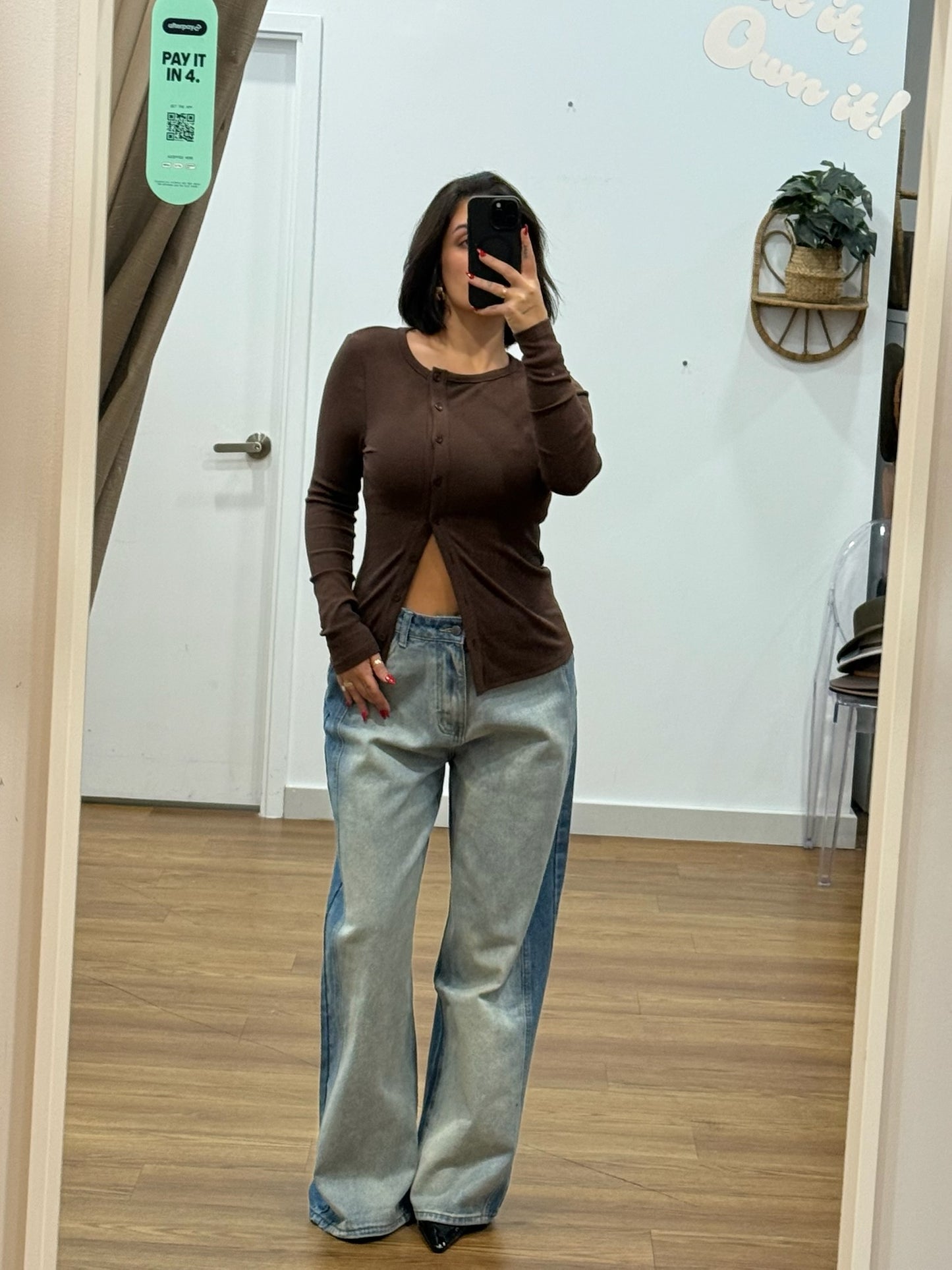 Delila Two Toned Denim