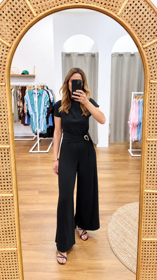 Classic Black Jumpsuit by Artikle Clothing