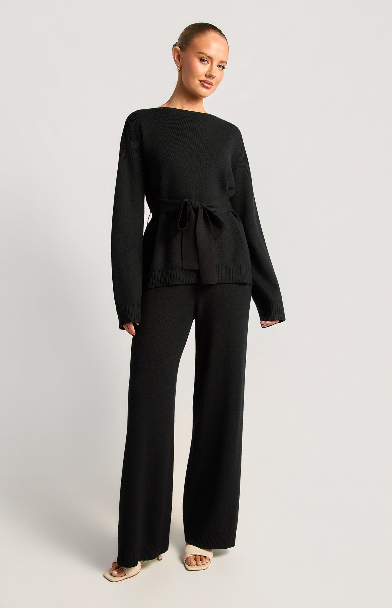 Adele Knit Pant - Black by Artikle Clothing