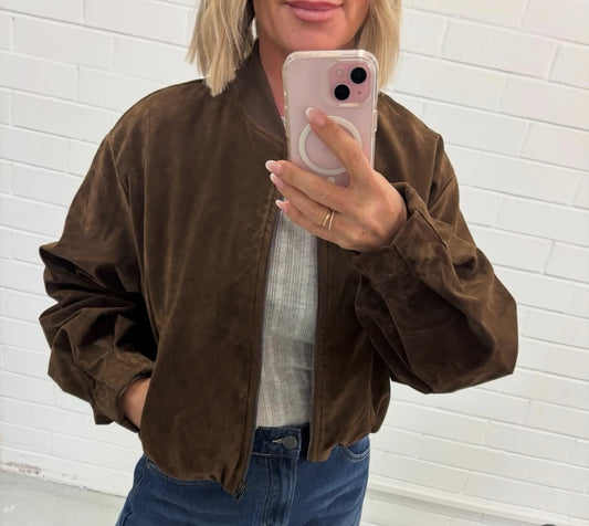 Kenny Bomber - Chocolate by Artikle Clothing