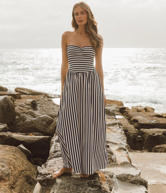 Midi Stripe Dress