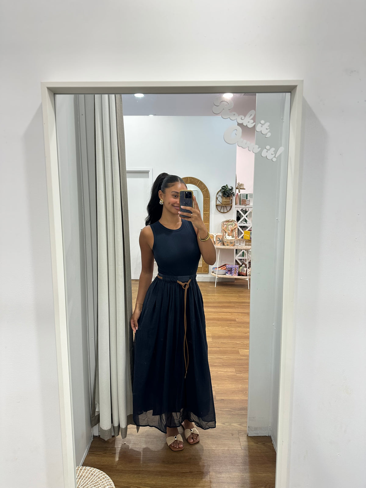 Merlina Dress - Navy by Artikle Clothing