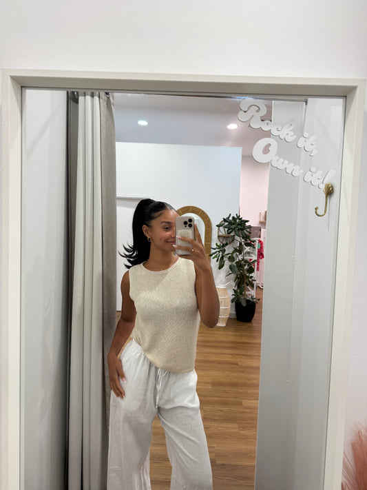 Spring Tank - Oatmeal