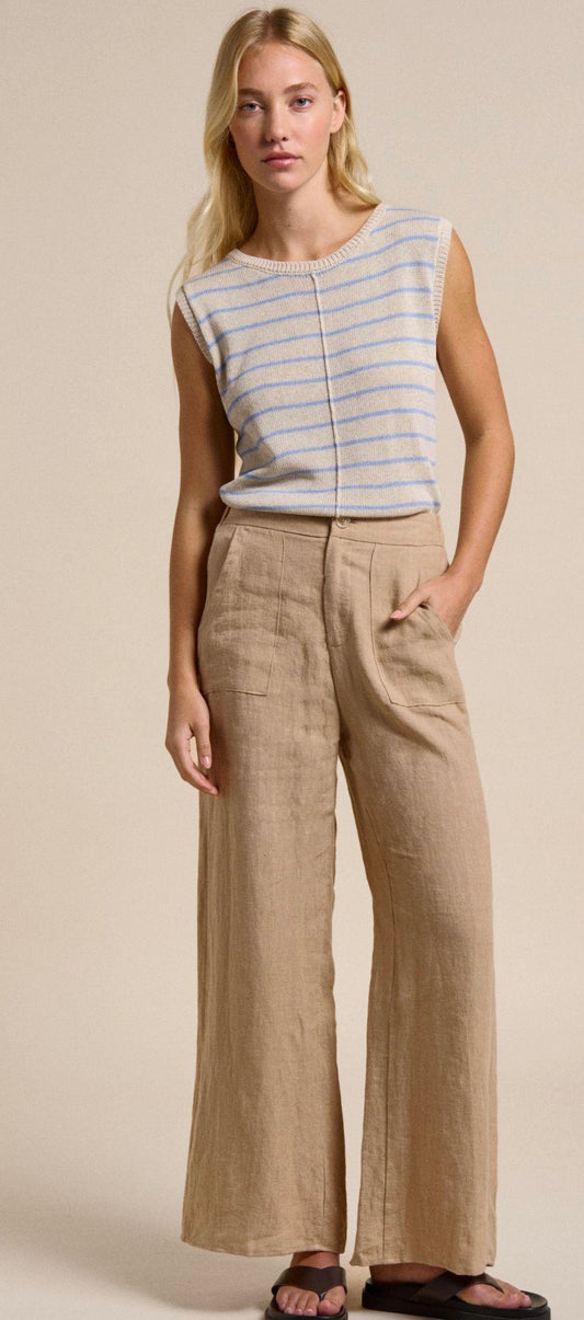 Jude Pant Taupe - by Little Lies