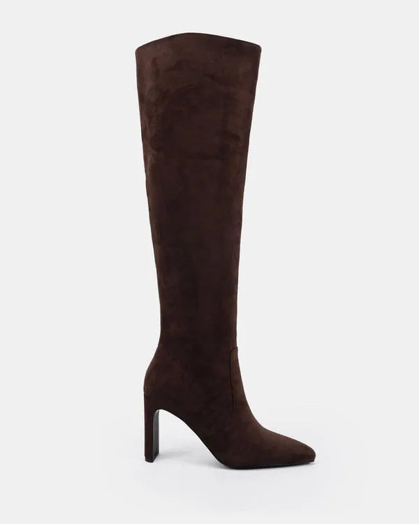Novo Kyomi Boot - Espresso Suede by Artikle Clothing
