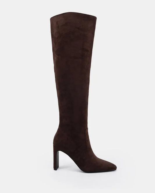 Novo Kyomi Boot - Espresso Suede by Artikle Clothing