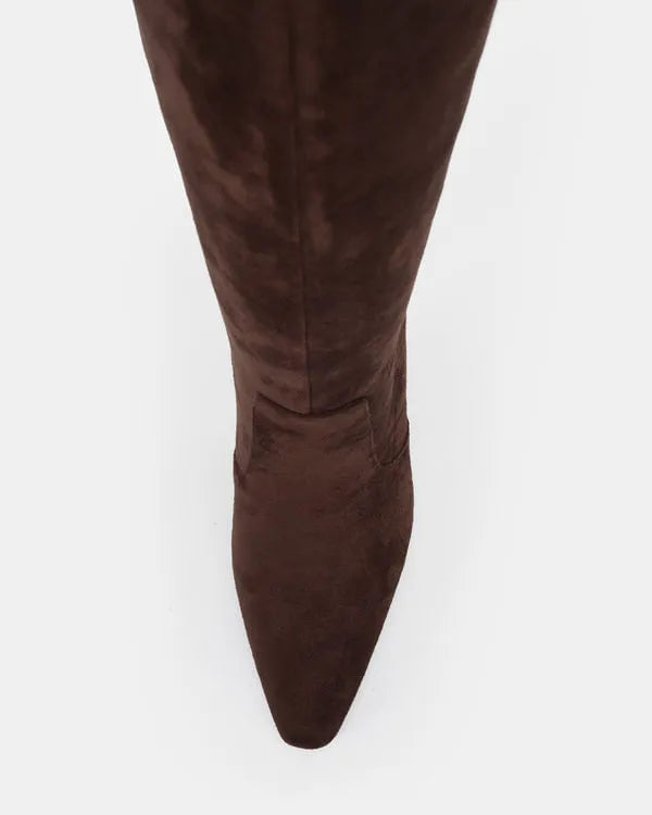 Novo Kyomi Boot - Espresso Suede by Artikle Clothing