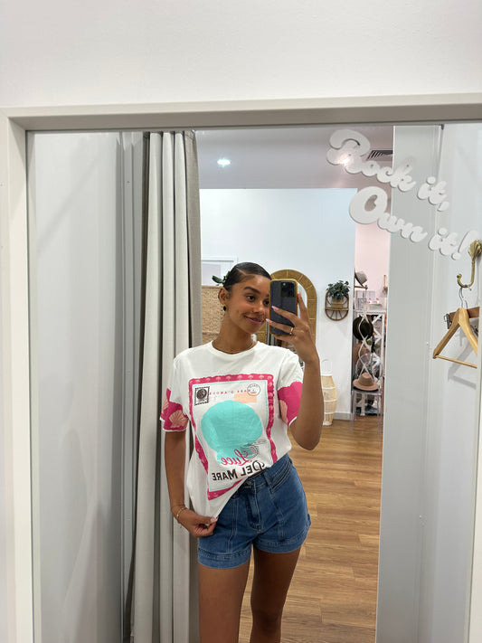 Stitch Short - Mid Blue