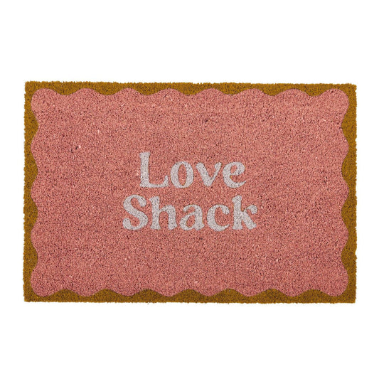 Love Shack Mat - Pink