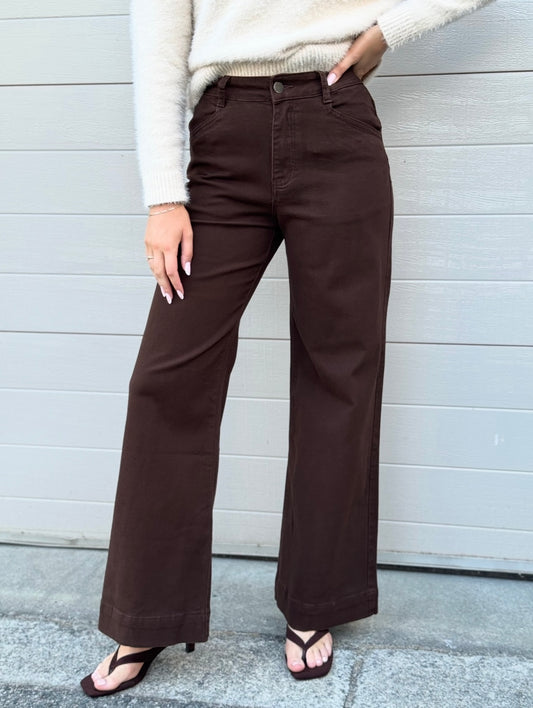 Umber Denim - Chocolate