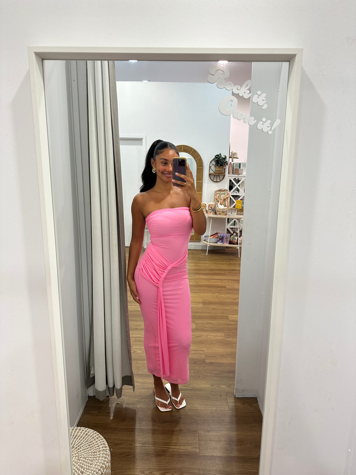 Bubble Gum Dress by Artikle Clothing