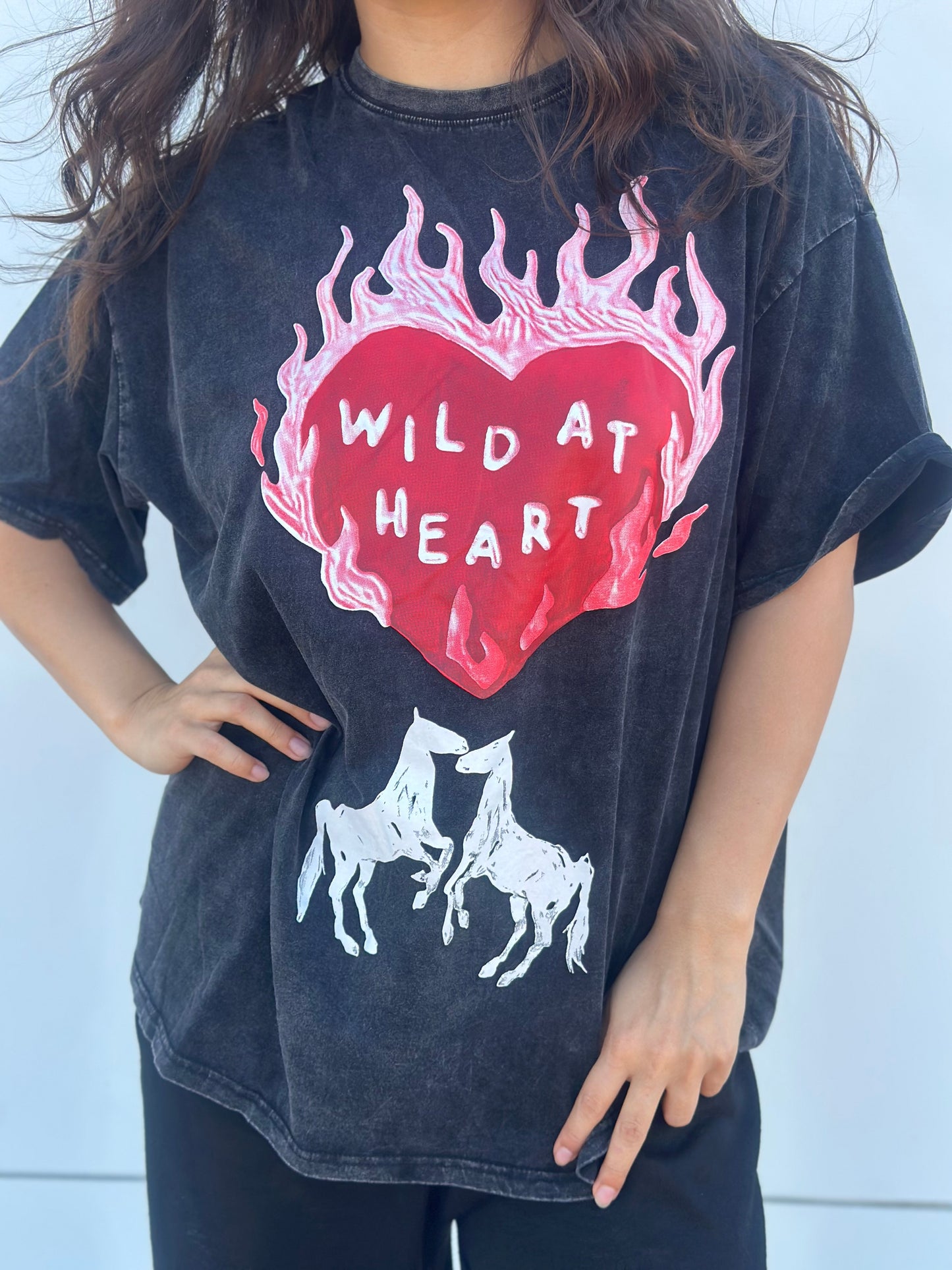 Wild At Heart Tee - By Frankie