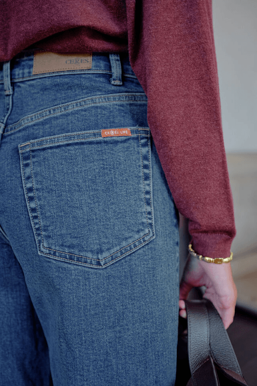 Ceres Life Evie Wide Leg Jean - Fresh Indigo by Artikle Clothing