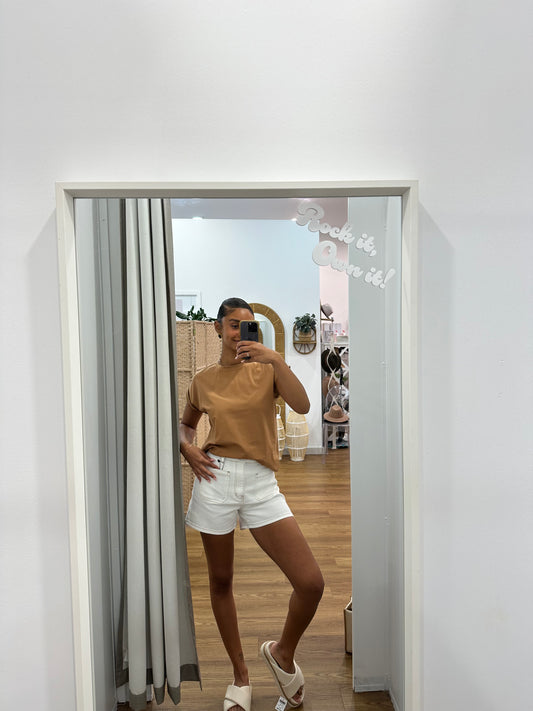 That 70’s Short - White