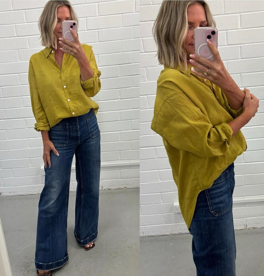 Millie Shirt - Pistachio