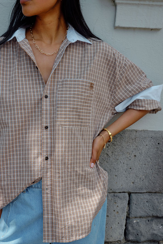Peta Oversized Shirt by Ceres Life by Artikle Clothing