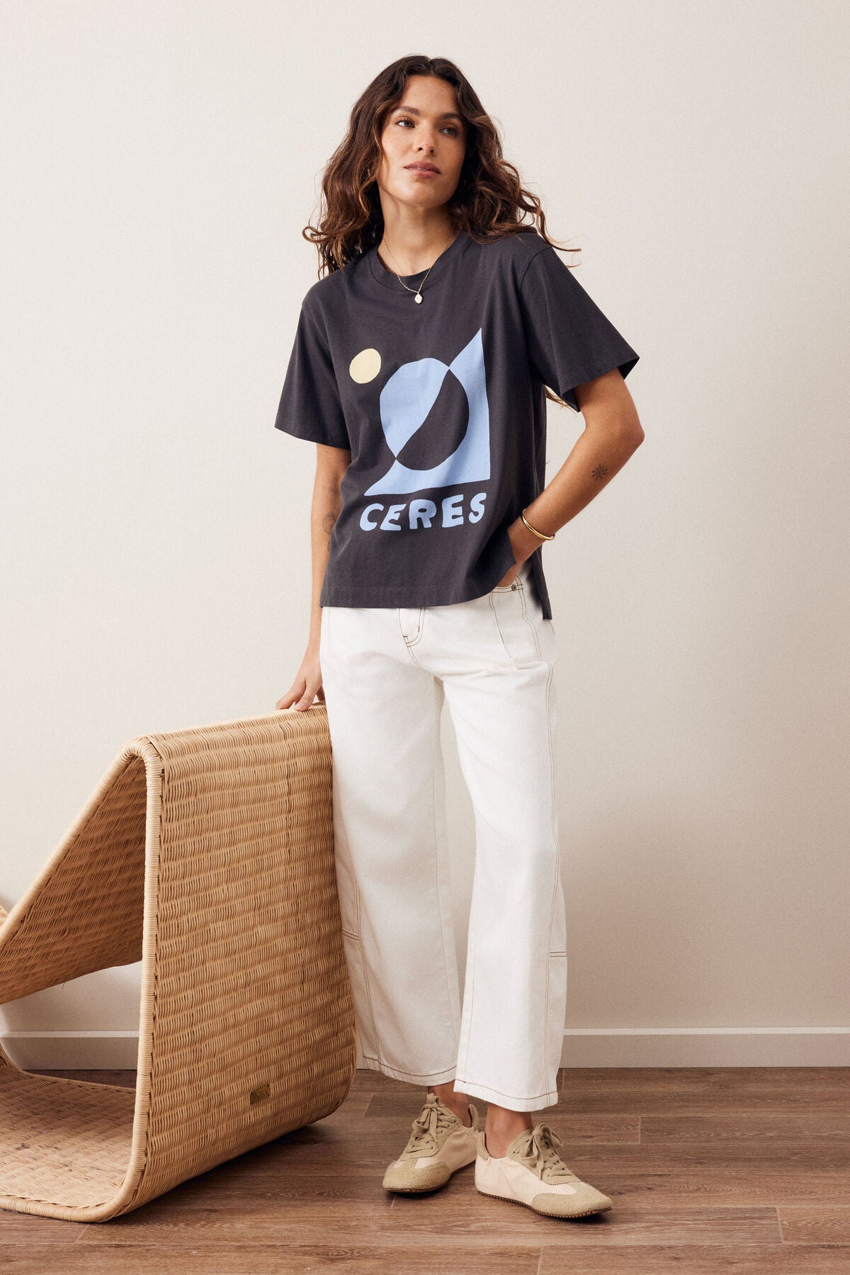 Stevie Slouchy Tee by Artikle Clothing