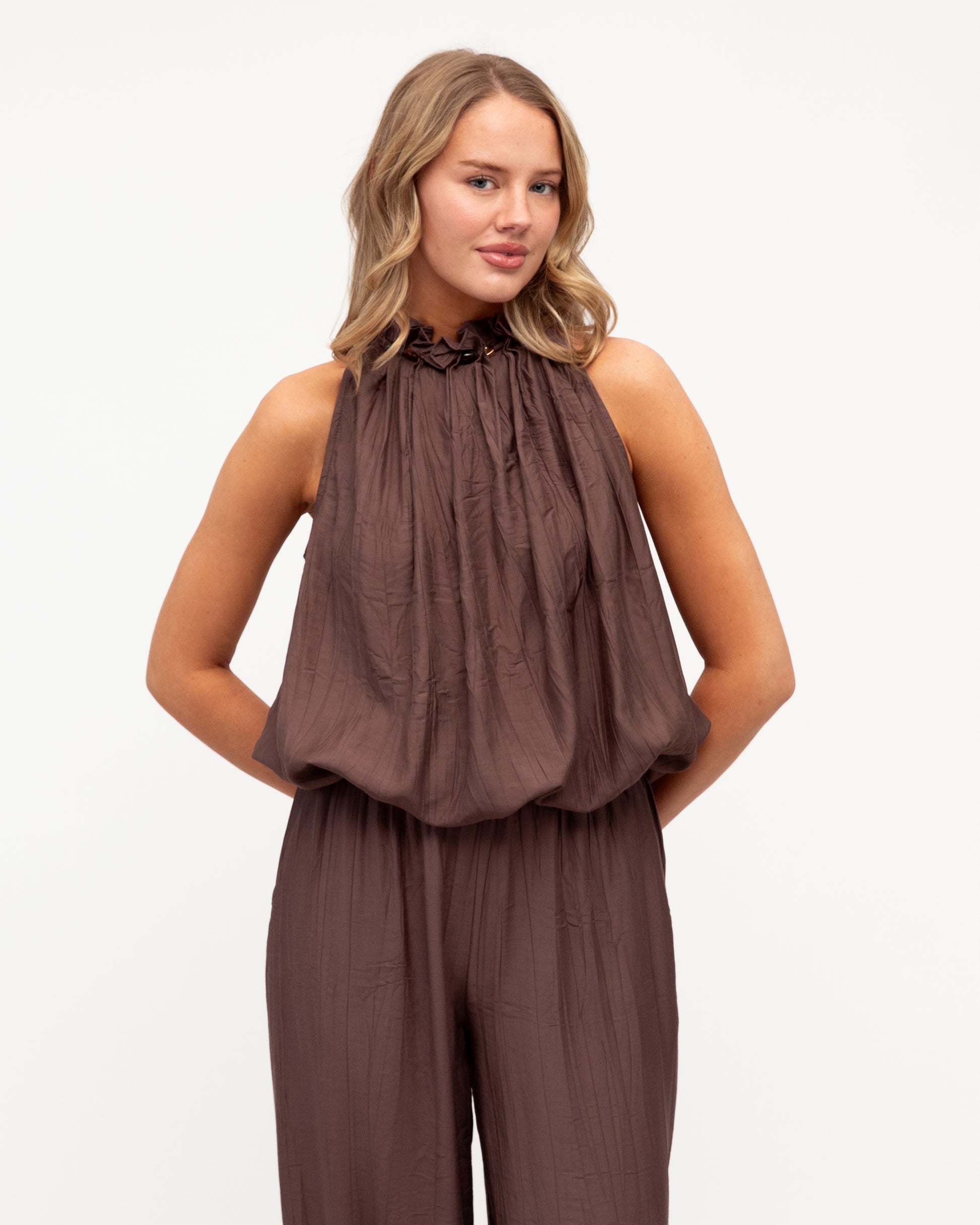 Golden Hour Top - Chocolate by Artikle Clothing