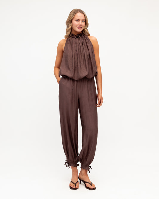 Golden Hour Pant - Chocolate by Artikle Clothing