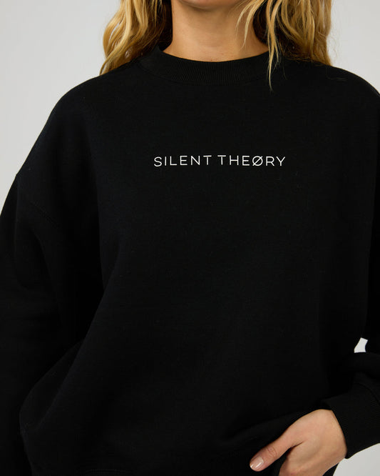 Logo Crew - Black by Silent Theory