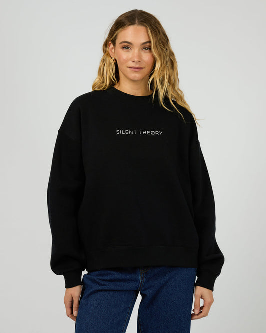 Logo Crew - Black by Silent Theory