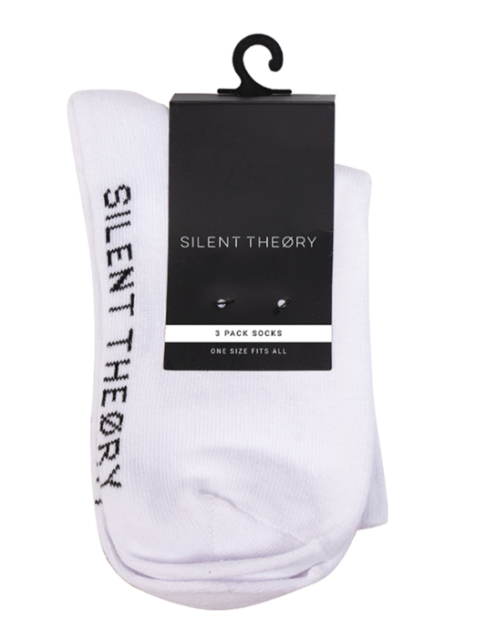 Silent Theory Crew Socks 3 Pack