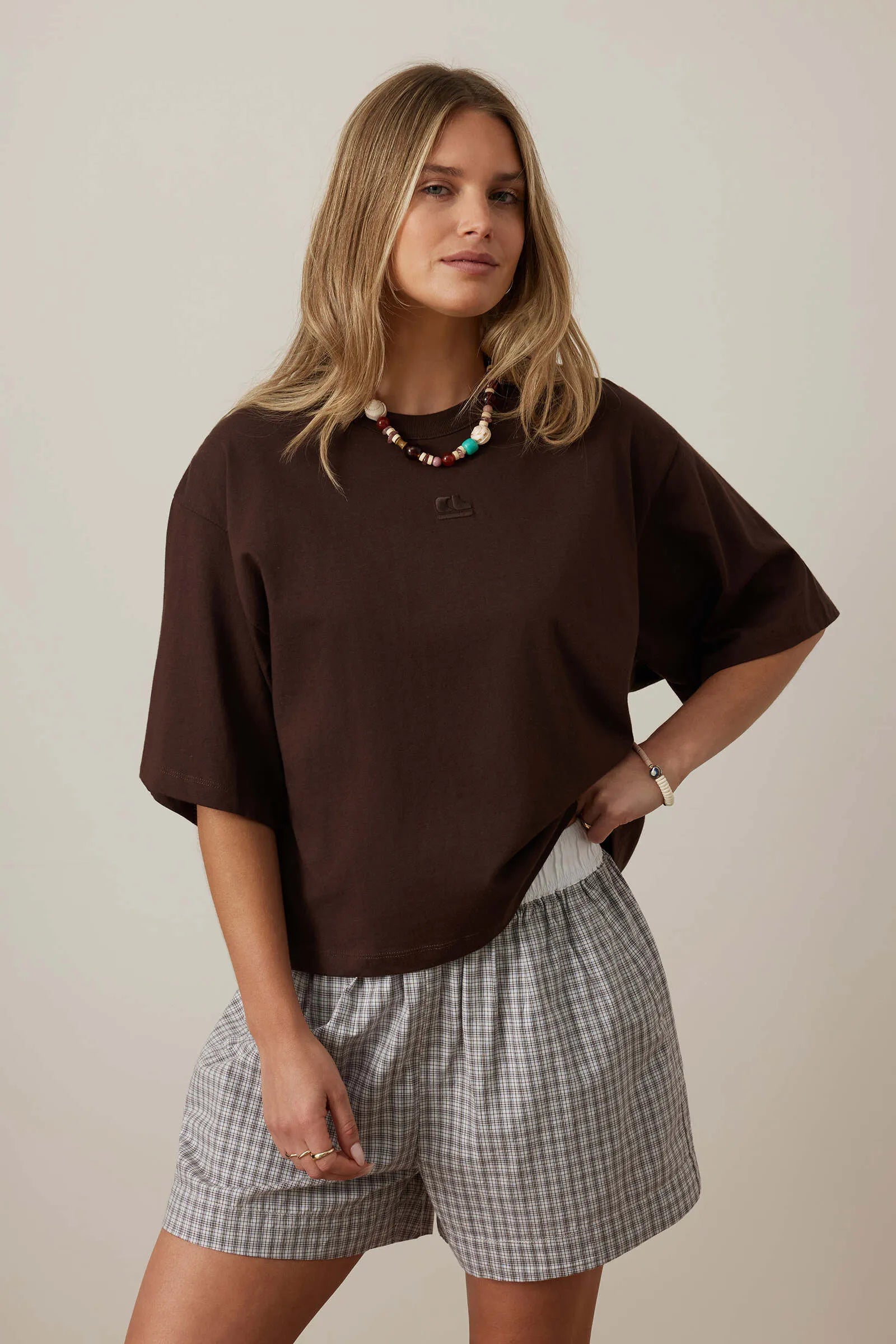 Ceres Life Phoebe Premium Tee - Chocolate by Artikle Clothing